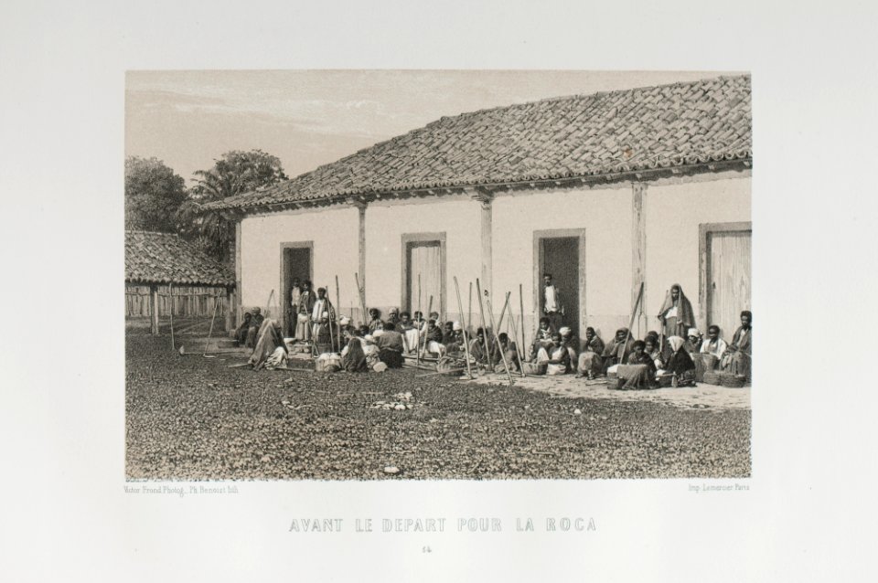 Avant le depart pour la roca, da Coleção Brasiliana Iconográfica