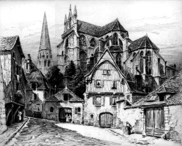 AUXERRE - Vieux Quartier Saint-Germain