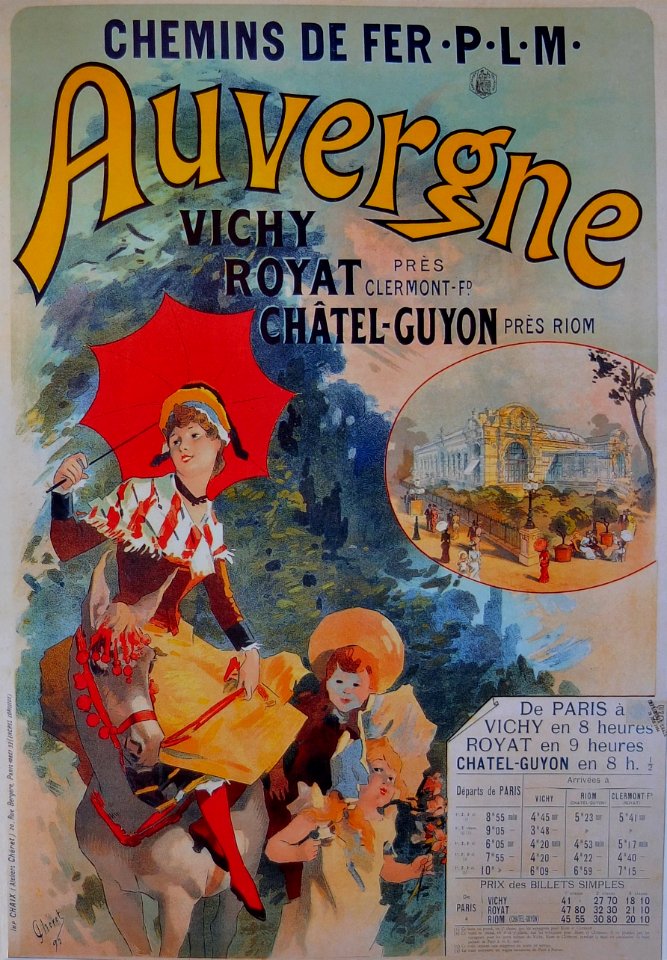 Auvrergne P L M Chéret 1892