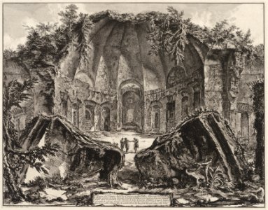 Avanzi del Tempio del Dio Canopo nella Villa Adriana in Tivoli, objectnr A 18674