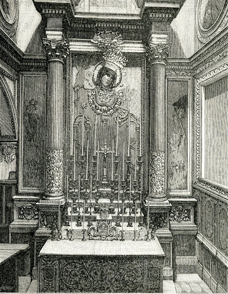Avellino (dintorni) altare della Madonna di Montevergine