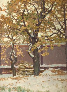 AVasnetsov garden snow