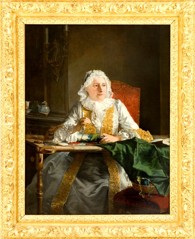 Aved - Portrait de Mme Crozat, 1741, 839.2.1