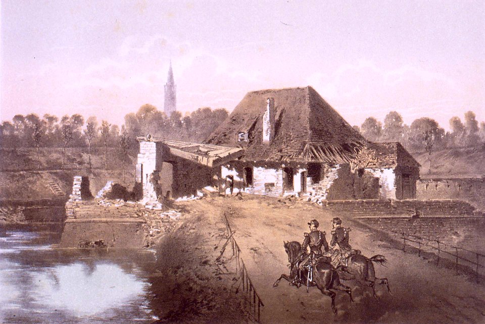 Avenue de la citadelle de Strasbourg (1870)