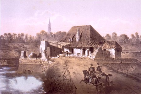 Avenue de la citadelle de Strasbourg (1870)