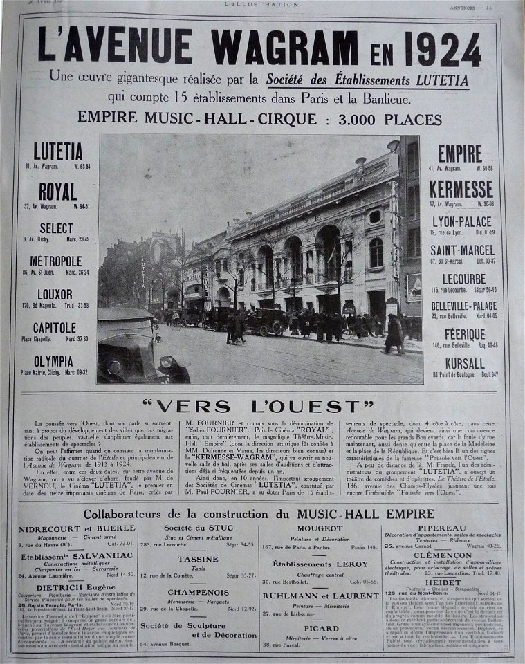 Avenue Wagram-1924