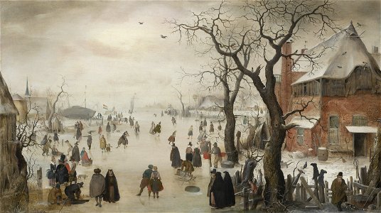 05. Winter Landscape near a Village Hendrick Avercamp