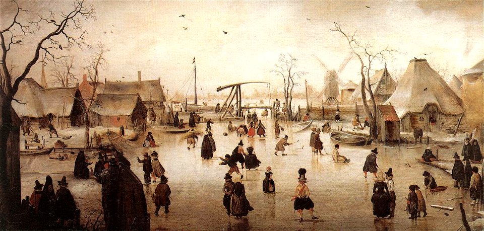 Hendrick Avercamp - Ice Scene - WGA1073