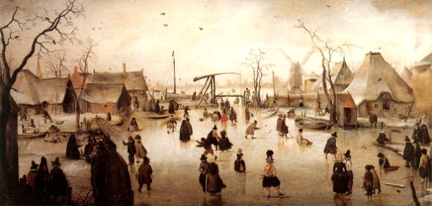 Hendrick Avercamp - Ice Scene - WGA1073
