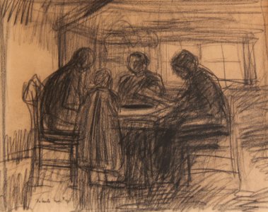 Avondeten, Jakob Smits, Jakob Smits Museum, 0555