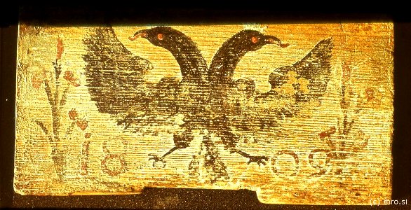 Avstrijski grb (panjska končnica, 1809)