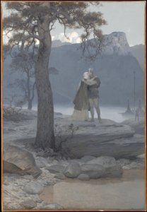Avskedet (ur Frithiofs saga) (August Malmström) - Nationalmuseum - 135354