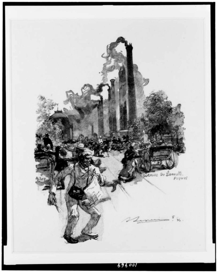 Avénue de Lamotte-Piquet - A. Lepere. LCCN90715754