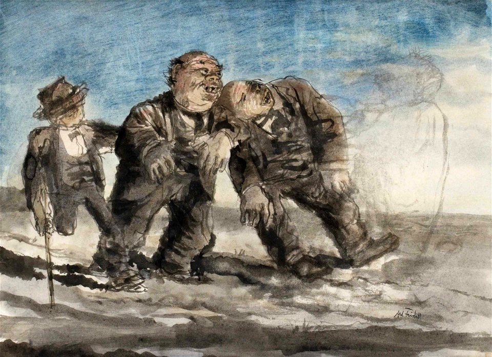 Axel Fridell - Tre berusade män