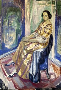 Axel Törneman Portrait of Mrs. Signe Henschen Thielska 364