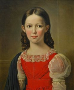 Axel Johan Fägerplan - Porträtt av fröken Ebba Ottiliana von Francken
