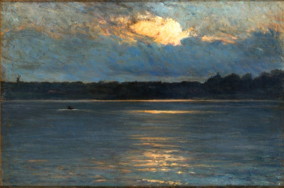 Axel Fahlcrantz, Skymning, daterad år 1900