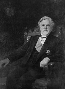 Axel Jungstedt - Pehr von Ehrenheim, 1823-1918, politiker, universitetskansler, ledamot av Svenska Akademien, gift me - NMGrh 3709 - Nationalmuseum