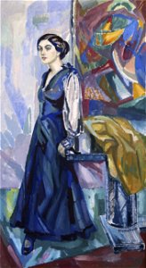 Axel Törneman Portrait of Mrs. Carin Östberg Thielska 363