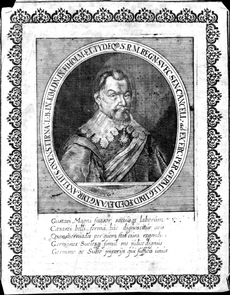 Axel Oxenstierna (gravure anonyme)