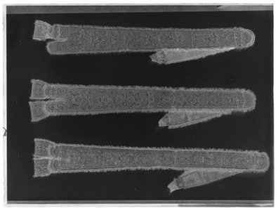 Axelgehäng - gulderbroderi - Livrustkammaren - 25805-negative