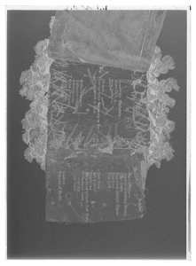 Axelgehäng - grå kamlott - Livrustkammaren - 10218-negative