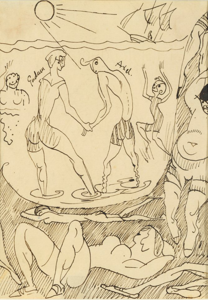 Axel Törneman Bath Scene Thielska 365h