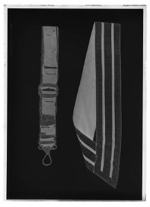 Axelgehäng till portierdräkt - Livrustkammaren - 9308-negative