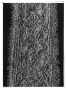 Axelgehäng - guld o silverbroderi - Livrustkammaren - 10213-negative