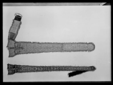 Axelgehäng - silverbroderi - Livrustkammaren - 77167