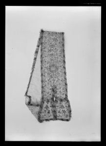 Axelgehäng, paraderingsgehäng till stånddrabantmundering från 1800-talets början - Livrustkammaren - 52112