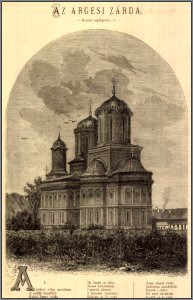 Az argesi (Curtea de Argeș) zárda, Mo. és a Nagyvilág, 1873