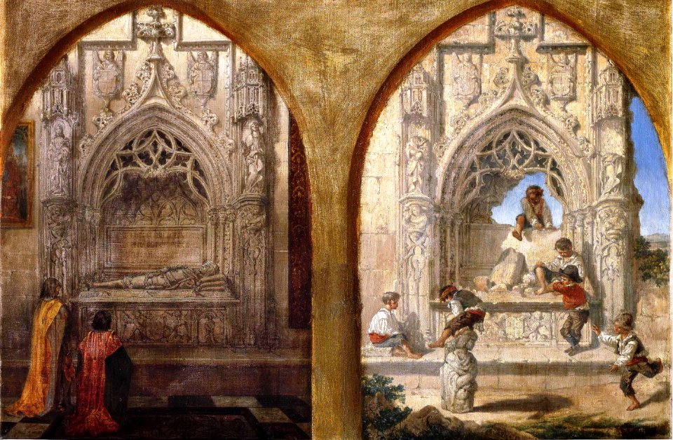 Ayer y hoy, de Cecilio Pizarro (Museo del Prado)