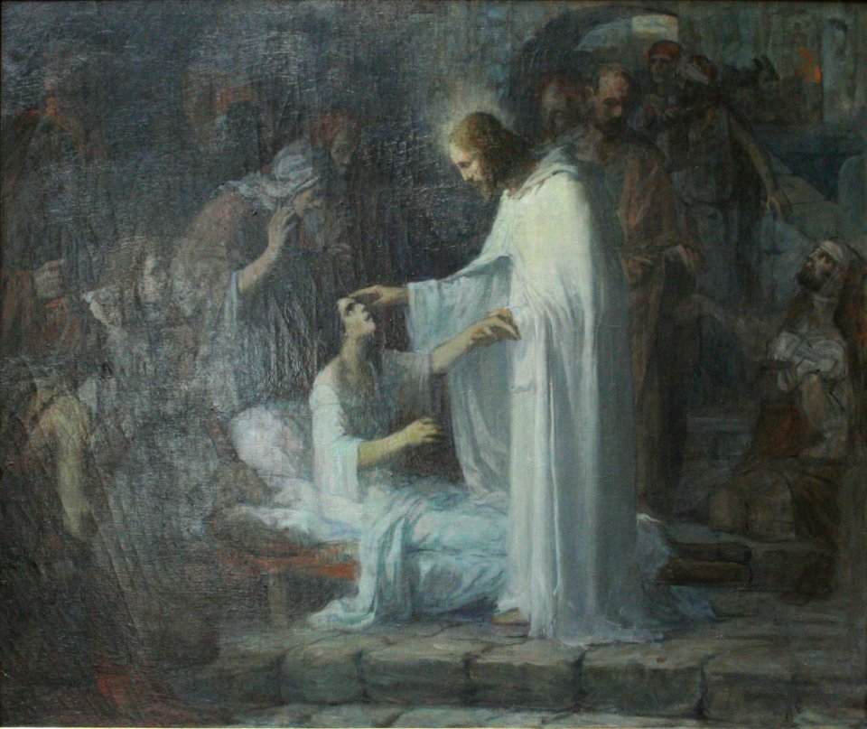 Azéma-Jésus guérissant les malades