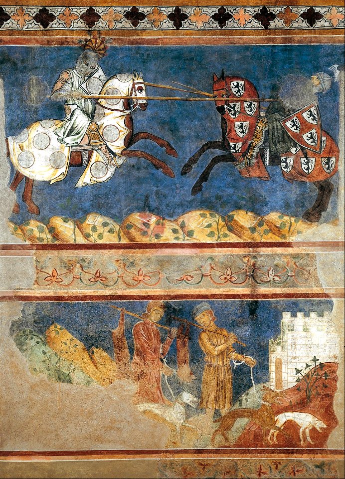 Azzo di Masetto - Tournament and Hunting Scenes - Google Art Project
