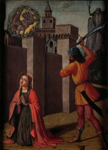 B. d'Antonio Tucci - Onthoofding van de heilige Catharina van Alexandria - NK1571 - Cultural Heritage Agency of the Netherlands Art Collection