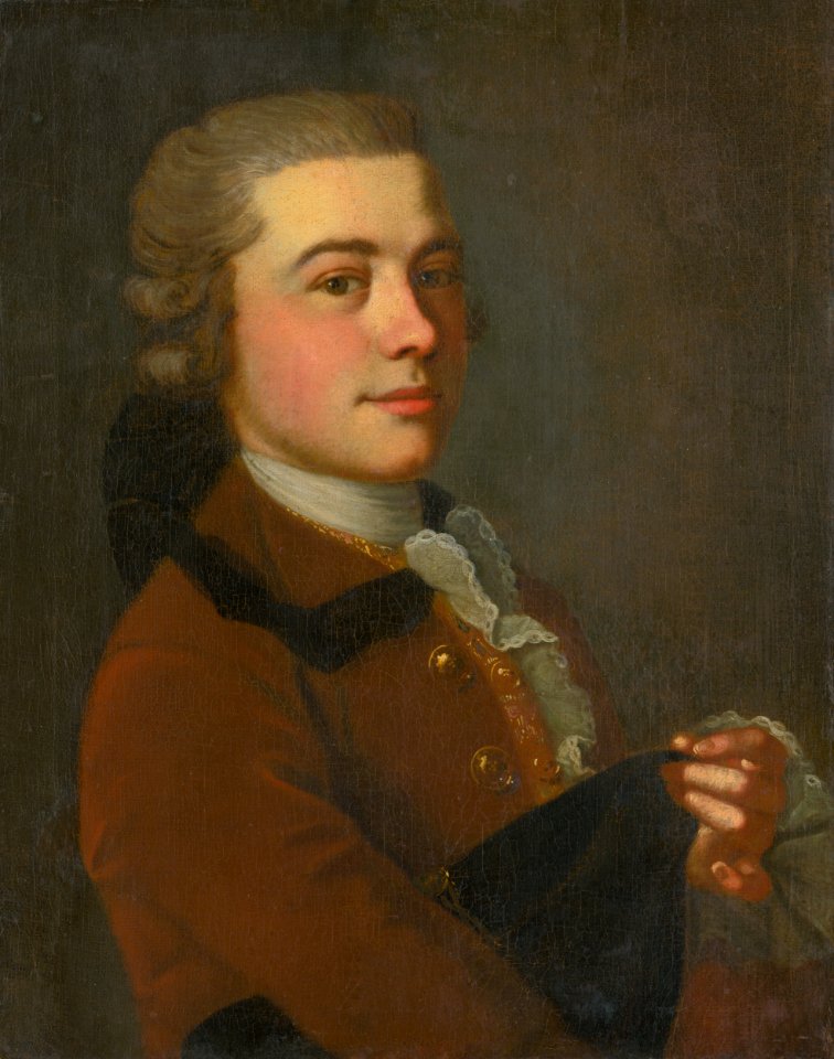 B.S. Henrich - Portrait of Berlin Opera Actor - O 5519 - Slovak National Gallery