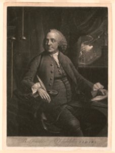 B. Franklin of Philadelphia L.L.D. F.R.S. - M. Chamberlin pinxt. ; E. Fisher fecit. LCCN2003674083