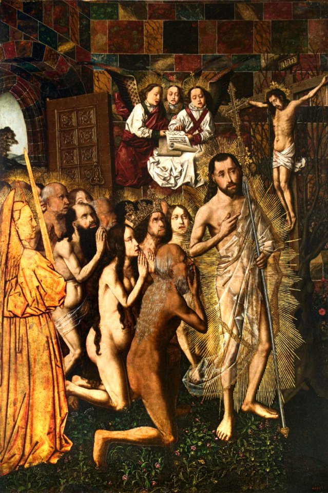 B.Bermejo Crist guiant patriarques Paradís 4108