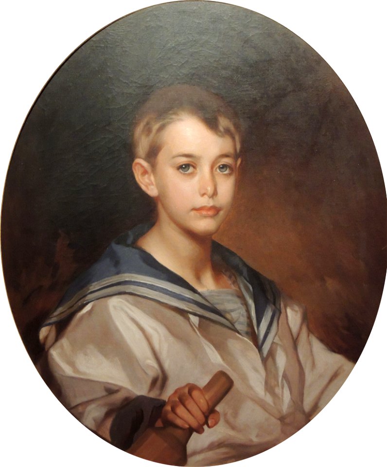 B.S. Sheremetev in childhood by I. Makarov (1880s)