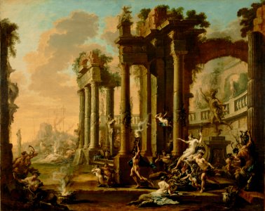 Alessandro Magnasco - The Triumph of Venus - 78.PA.2 - J. Paul Getty Museum