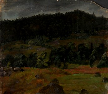 Knud Baade - Landscape Study - NG.M.02683 - National Museum of Art, Architecture and Design