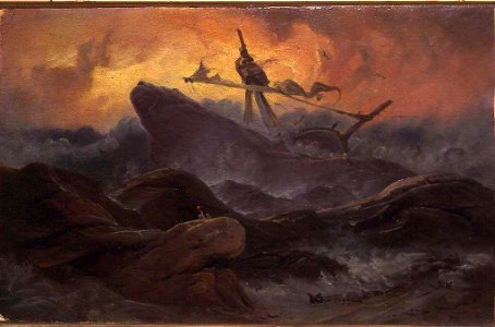Knud Baade - Shipwreck - NG.M.02670 - National Museum of Art, Architecture and Design