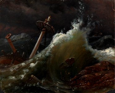 Knud Baade - Shipwreck - NG.M.02664 - National Museum of Art, Architecture and Design