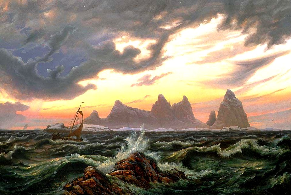 Knud Baade - The Island Træna in Nordland - NG.M.01696 - National Museum of Art, Architecture and Design