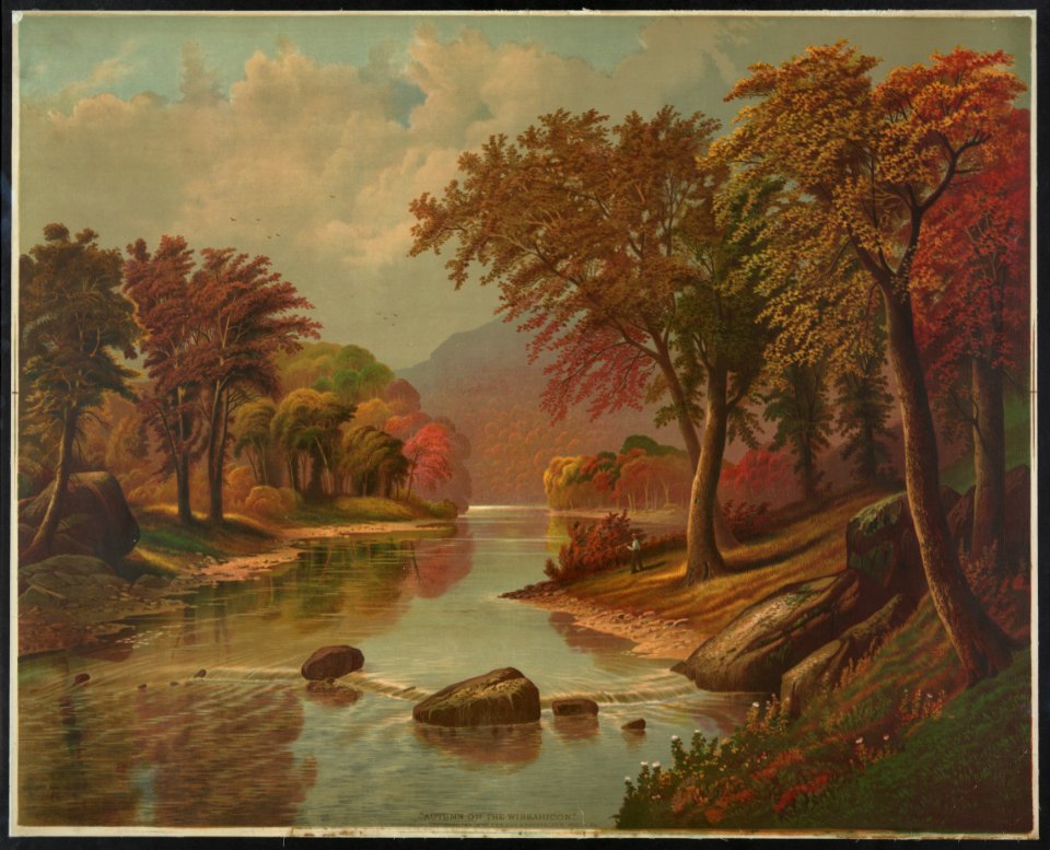 Autumn on the Wissahicon (sic) LCCN2011645617