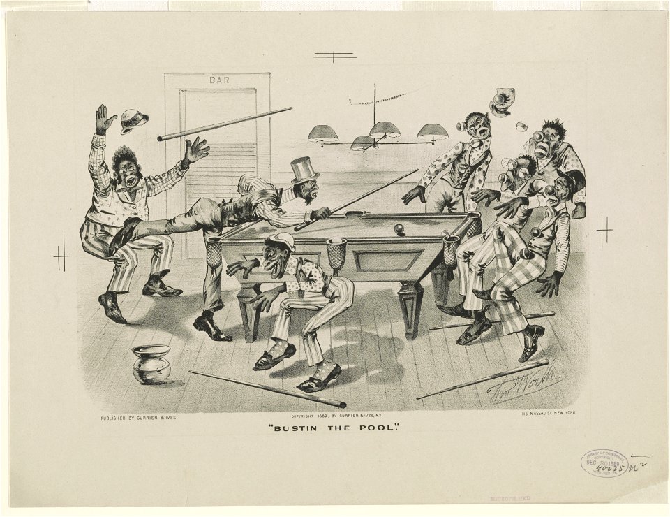 Bustin the pool LCCN90714144