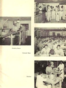 Colored Mess Orderly Room Kitchen of the 359th COLORED UNIT, Alamogordo Army Airfield New Mexico photo pictorial (page 25 crop)