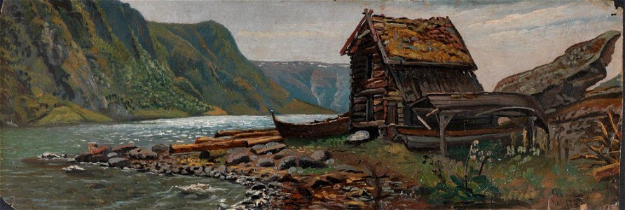 Knud Baade - Landscape from Sogn - NG.M.02644 - National Museum of Art, Architecture and Design