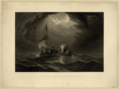 Christ stilling the tempest - painted by James Hamilton ; engraved by Samuel Sartain, Phila. LCCN2006677468